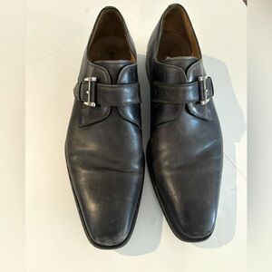 Magnanni Marco Monk Strap Loafers Gray 10.5